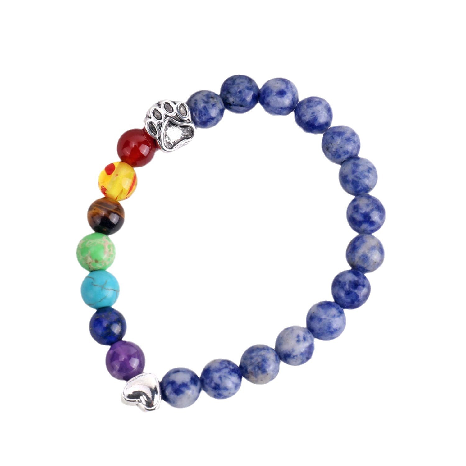 Cute Pet Paw Print Bracelet Love Alloy
