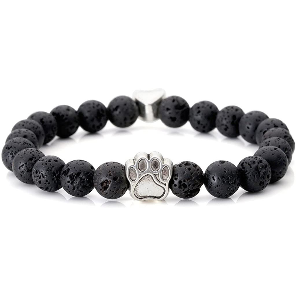 Cute Pet Paw Print Bracelet Love Alloy